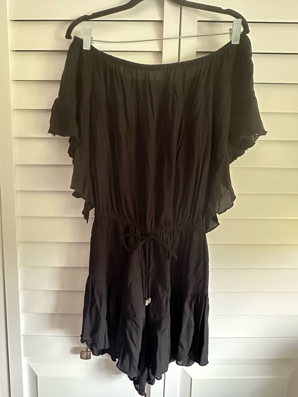 VENUS Black Coverup/ Romper